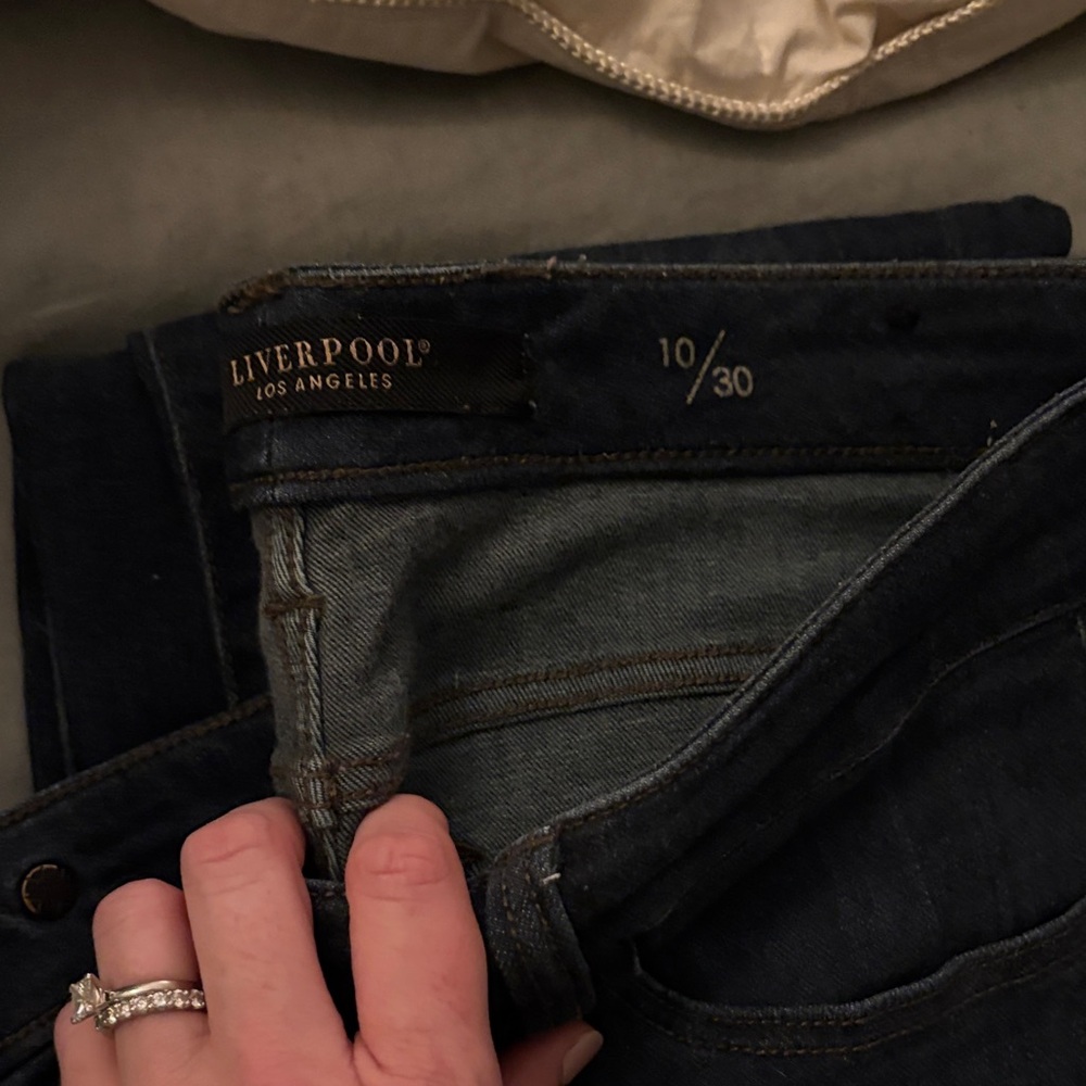 Liverpool Jeans Company Dark Blue Skinny Jeans